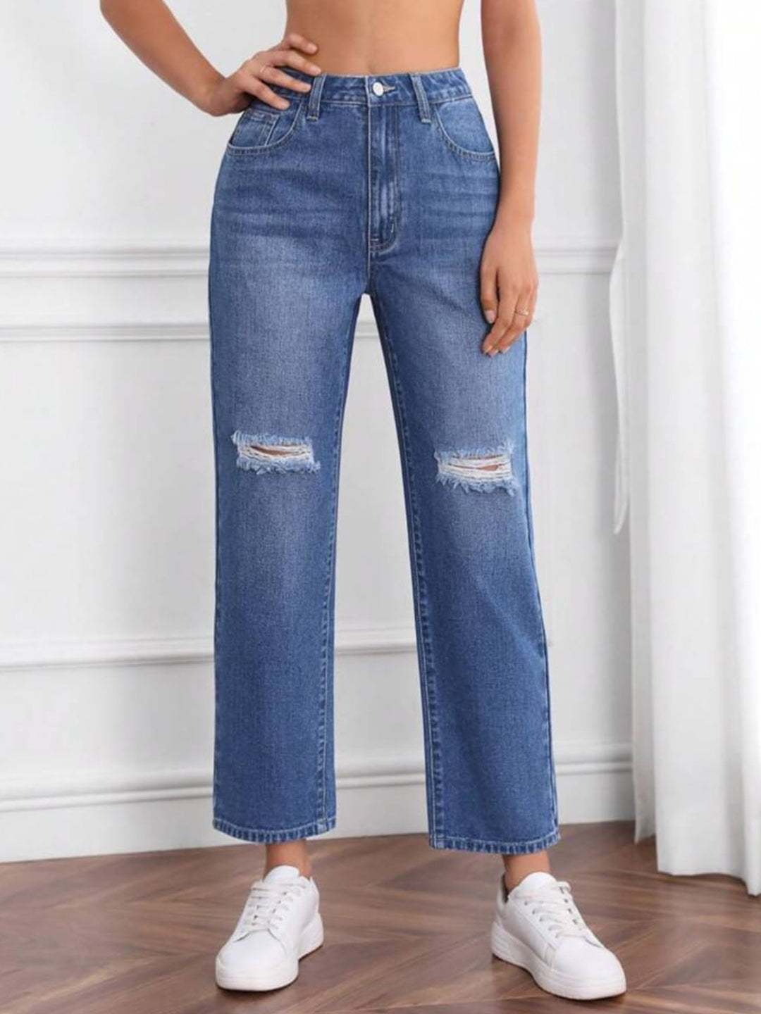 Bell Bottom Funky Denim Women Jeans